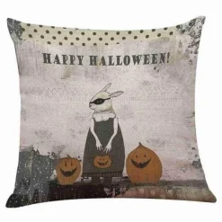 Halloween Kürbis Kissenbezüge - Bequemes Baumwolldekor