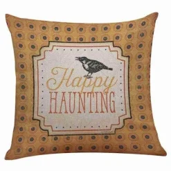 Halloween Kürbis Kissenbezüge - Bequemes Baumwolldekor