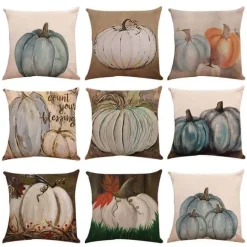 Halloween Kürbisse Kissenbezüge - Herbst Kissen