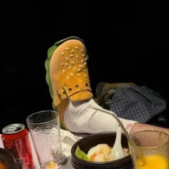 Hamburger Strandpantoffeln – Lustige, lässige Sommerschuhe