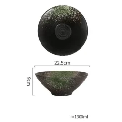 Handelsübliche Ramenschalen aus Keramik – langlebiges Geschirrset