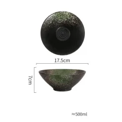 Handelsübliche Ramenschalen aus Keramik – langlebiges Geschirrset