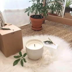 Handgefertigter nordischer Makramee-Untersetzer - Tassentuch-Dekor