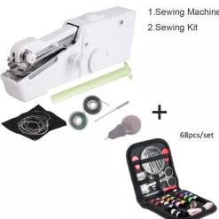 Handgehaltene Mini-Nähmaschine – Tragbares Nähwerkzeug