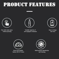 Handgehaltener Easy Gardening-Wassersprinkler