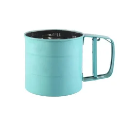 Handgehaltenes halbautomatisches Mehlsieb – Küchen- und Backwerkzeug