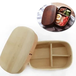 Handgemachte japanische Bento-Box – Traditionelle Lunchbox