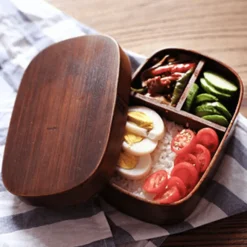 Handgemachte japanische Bento-Box – Traditionelle Lunchbox
