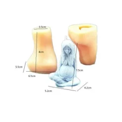 Handgemachte Mutter Erde Kerzenform - Umweltfreundliche Kerzenherstellung