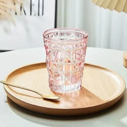 Handgeschnitzter Whiskybecher – 310 ml schweres Glas