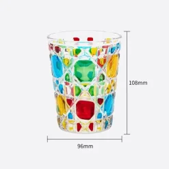 Handgeschnitzter Whiskybecher – 310 ml schweres Glas