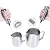 Hand-Milchaufschäumer - Professioneller Kaffee-Schneebesen-Schaummacher