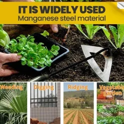 Handschaufelrechen aus hohlem Stahl – vielseitiges Gartenwerkzeug