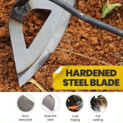 Handschaufelrechen aus hohlem Stahl – vielseitiges Gartenwerkzeug