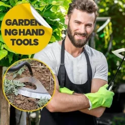 Handschaufelrechen aus hohlem Stahl – vielseitiges Gartenwerkzeug