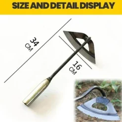 Handschaufelrechen aus hohlem Stahl – vielseitiges Gartenwerkzeug