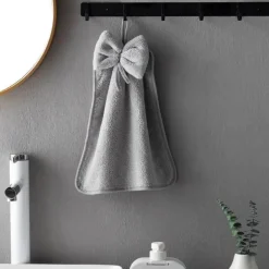 Handtücher aus Korallensamt – superweiches, saugfähiges Küchen- und Badezimmertuch