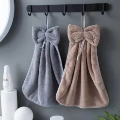 Handtücher aus Korallensamt – superweiches, saugfähiges Küchen- und Badezimmertuch