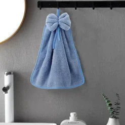 Handtücher aus Korallensamt – superweiches, saugfähiges Küchen- und Badezimmertuch