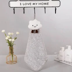 Handtuch aus Bambuskohle – antibakterielles, weiches Küchen- und Badetuch