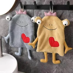 Handtuch aus Korallensamt – weiches, saugfähiges, kinderfreundliches Design