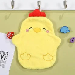Handtuch mit Cartoon-Tiermotiv – saugfähiges Bade- und Küchentuch für Kinder