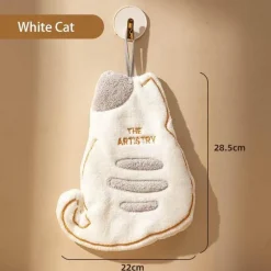 Handtuch mit Tigerkatzen-Motiv, weich, saugfähig, für Küche und Badezimmer