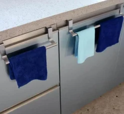 Handtuchhalter aus Edelstahl – Robuster Badezimmer-Organizer