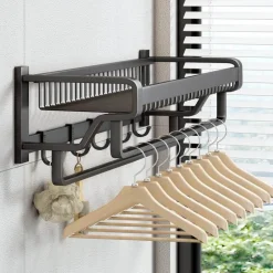 Handtuch-Organizer zur Wandmontage – Elegante Aufbewahrungslösung für das Badezimmer