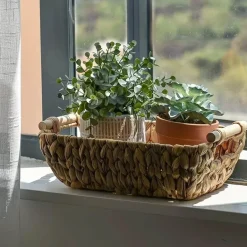 Handwoven Elma Basket - Bohemian Home Decor Storage