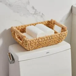 Handwoven Elma Basket - Bohemian Home Decor Storage