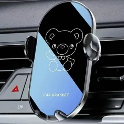 Handyhalterung für die Autolüftung – Bärenumarmungs-Design