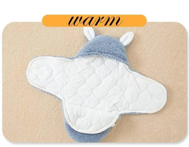 Hasen-Wickelschlafsack für Kleinkinder – Niedlicher Babywickel