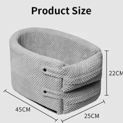 Haustiersichere Armlehnenhalterung fürs Auto – Reisehalter für Hunde und Katzen