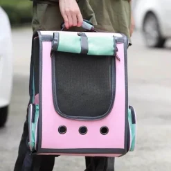 Haustier-Tragerucksack – Atmungsaktive Reisetasche für Hunde und Katzen