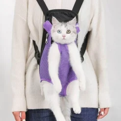 Haustier-Tragerucksack – Atmungsaktive Reisetasche für Haustiere