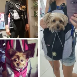 Haustier-Tragerucksack – Reisetasche für Katzen und Hunde