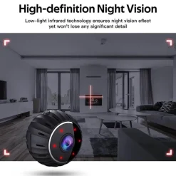 HD-Kamera mit kabelloser Nachtsicht – Mini-Bewegungsmelder