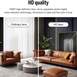 HD-Kamera mit kabelloser Nachtsicht – Mini-Bewegungsmelder