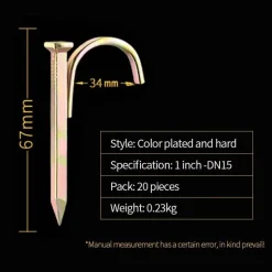 Heavy-Duty Cement Pipe Hanger Clamp - Durable Wall Support