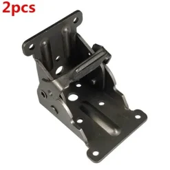 Heavy-Duty Foldable Self-Locking Hinges - Pack of 2