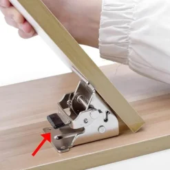 Heavy-Duty Foldable Self-Locking Hinges - Pack of 2