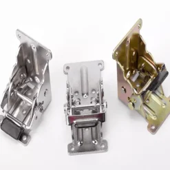 Heavy-Duty Foldable Self-Locking Hinges - Pack of 2