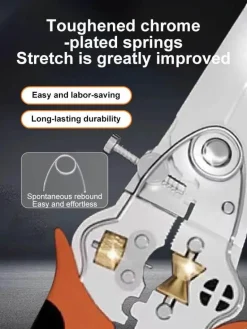 Heavy-Duty Wire Cutter Stripping Pliers - 10-in-1 Tool