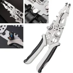 Heavy-Duty Wire Stripper - Industrial Multi-Purpose Cutter Tool
