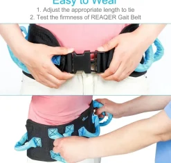 Hebehilfe für ältere Patienten – Gehhilfe für Senioren