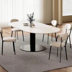 Hector Slate Esstisch - Moderne Esszimmermöbel in Steinoptik