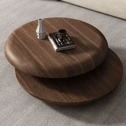 Heloise Timber Couchtisch – Rustikaler Wohnzimmertisch aus Holz