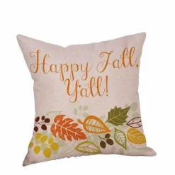 Herbst Kissenbezüge - Happy Fall Dekohüllen