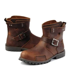 Herren Winterstiefel aus Leder - New England Style
